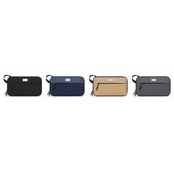 JETSLIM | Expandable Slim Handbag — Water-Resistant Taslon Nylon with 8cm Hidden Expansion Layer