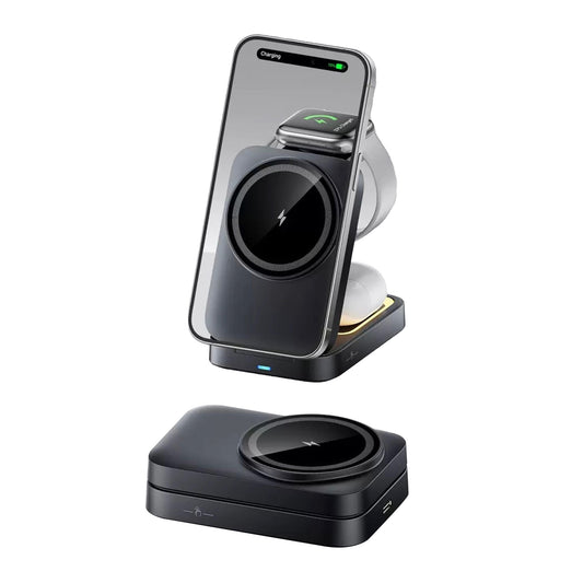 AURA | 3-in-1 Foldable MagSafe Wireless Charging Station