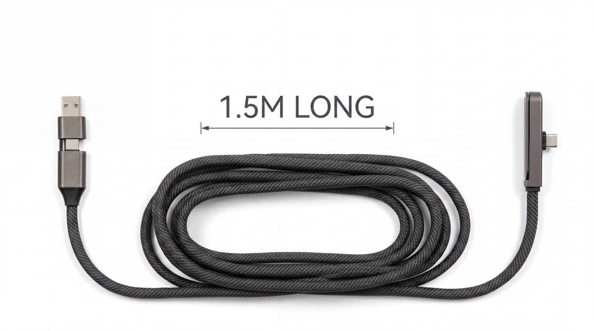Thor Dock Eco-Friendly 240W PD3.1 EPR 2-in-1 Phone Dock Cable