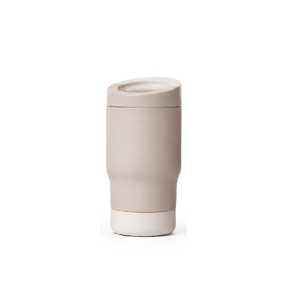 MISK | 420ml Leakproof Travel Coffee Mug – 304 Stainless Steel Interior, Pull-Flip Lid