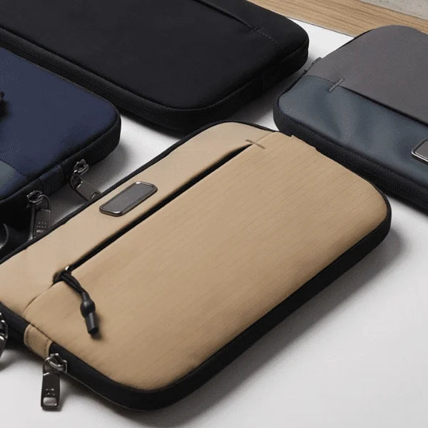 JETSLIM | Expandable Slim Handbag — Water-Resistant Taslon Nylon with 8cm Hidden Expansion Layer