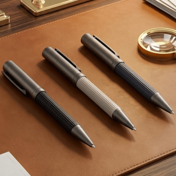 COZY PEN | Premium Dual-Tone Metal Pen with Chrome Finish