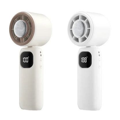 ICY FAN – Portable Rechargeable Neck & Handheld Cooling Fan