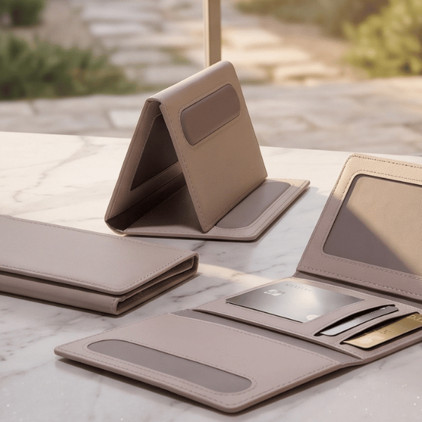CARD-SAFE | MagSafe-Compatible Tri-Fold Card Holder with RFID Blocking Protection
