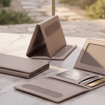 CARD-SAFE | MagSafe-Compatible Tri-Fold Card Holder with RFID Blocking Protection