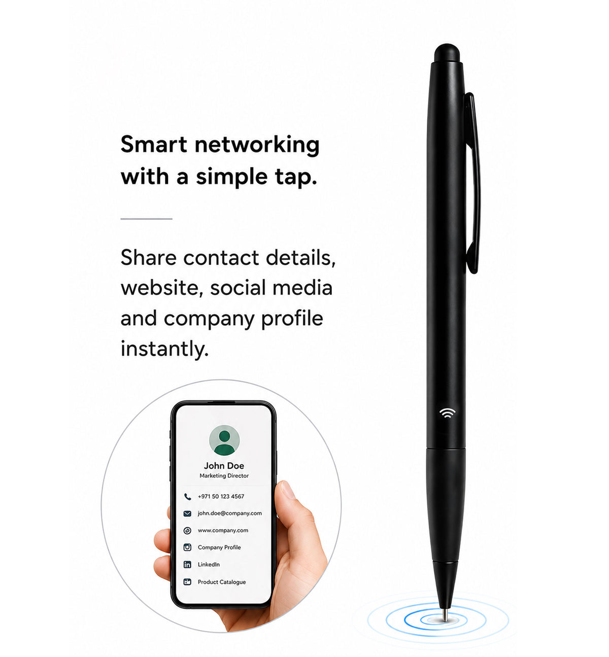 NFC PEN PLUS | Metal Touch Pen