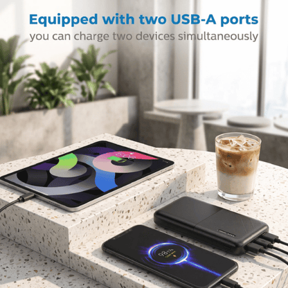 PowerBat 5000 — Compact 10W Fast-Charging Power Bank for On-the-Go Power