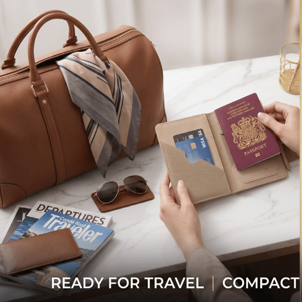 PASSPORT FLAPPY | Corporate Travel Gift PU Leather Passport Holder