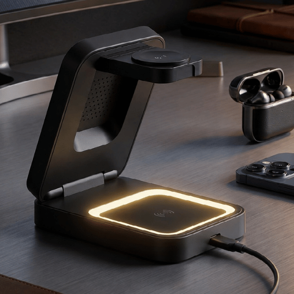 AURA | 3-in-1 Foldable MagSafe Wireless Charging Station