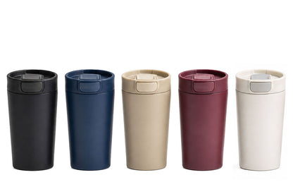 TAP DRINK | 350ml NFC Smart Tumbler – Stainless Steel Travel Mug with Push-Button Lid