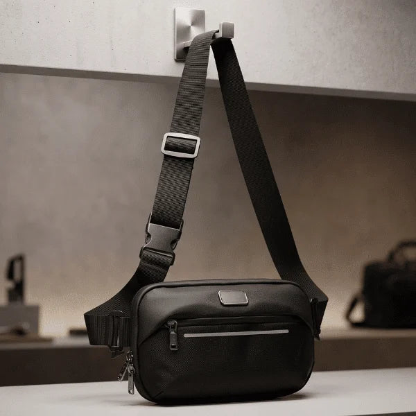 VOYAGE | Expandable Water-Repellent Chest Bag | Crossbody & Waist Bag