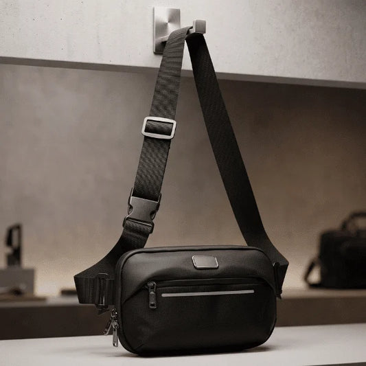 VOYAGE | Expandable Water-Repellent Chest Bag | Crossbody & Waist Bag
