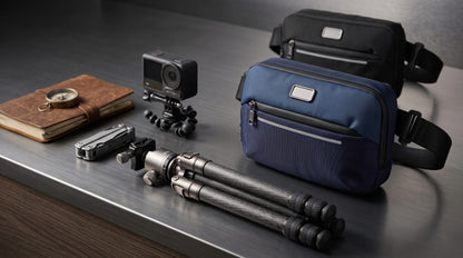 VOYAGE | Expandable Water-Repellent Chest Bag | Crossbody & Waist Bag