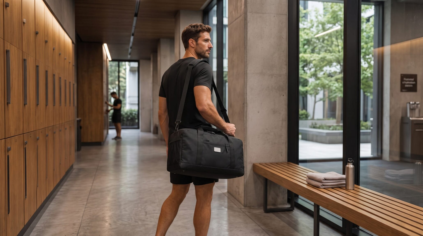 FLEXBAG Black | 30L Waterproof Multi-Functional Gym & Travel Bag