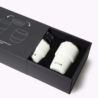 Stackable Coffee Set- Coffee cup Set in 180ml and 240ml