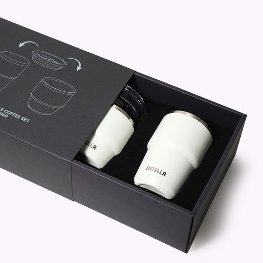 Stackable Coffee Set- Coffee cup Set in 180ml and 240ml