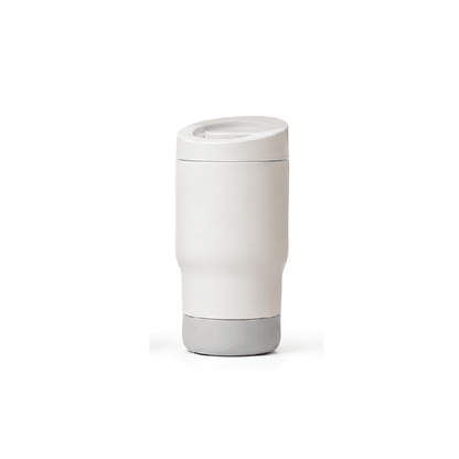 MISK | 420ml Leakproof Travel Coffee Mug – 304 Stainless Steel Interior, Pull-Flip Lid