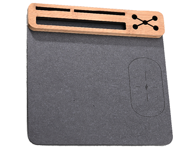 Wireless Bamboo Pad